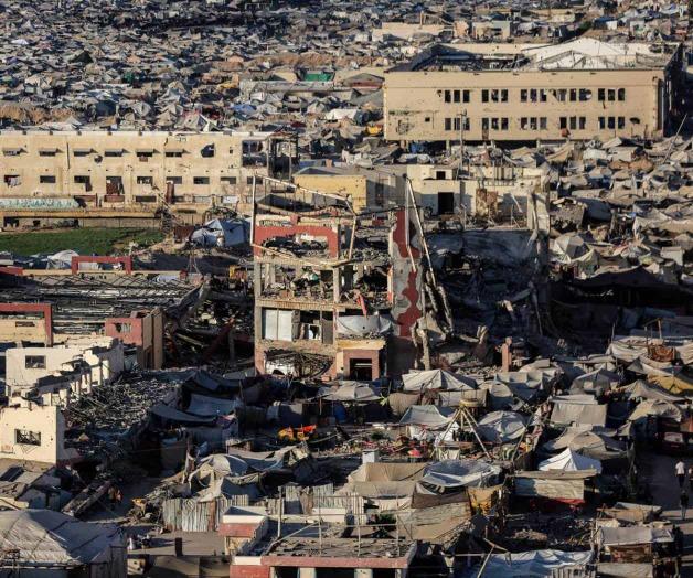 Bombardea Israel otra torre residencial en la ciudad de Gaza Bombardea Israel otra torre residencial en la ciudad de Gaza