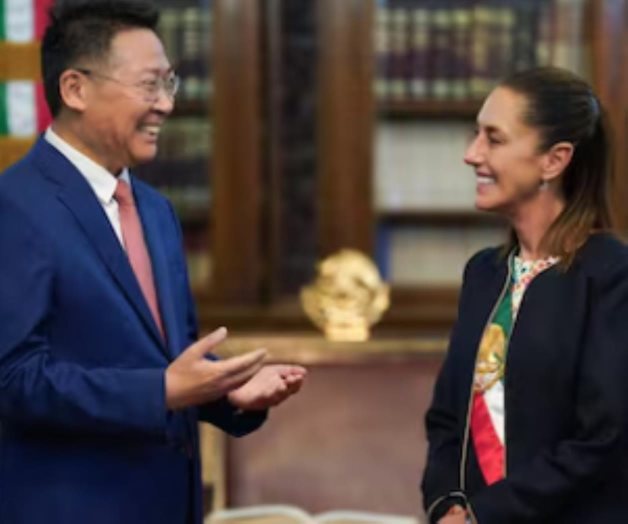 Sheinbaum recibe cartas credenciales de 5 embajadores Sheinbaum recibe cartas credenciales de 5 embajadores