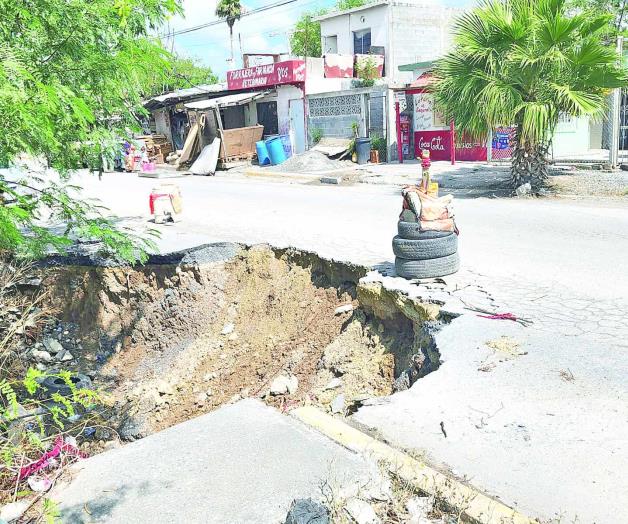 Socavón, bomba de tiempo Socavón, bomba de tiempo