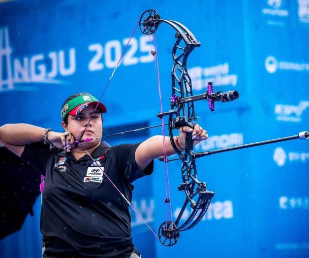 Andrea Becerra conquista mundial de arco compuesto Andrea Becerra conquista mundial de arco compuesto