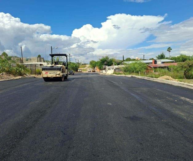 Concluye pavimentación asfáltica en Col. Loma Alta Concluye pavimentación asfáltica en Col. Loma Alta
