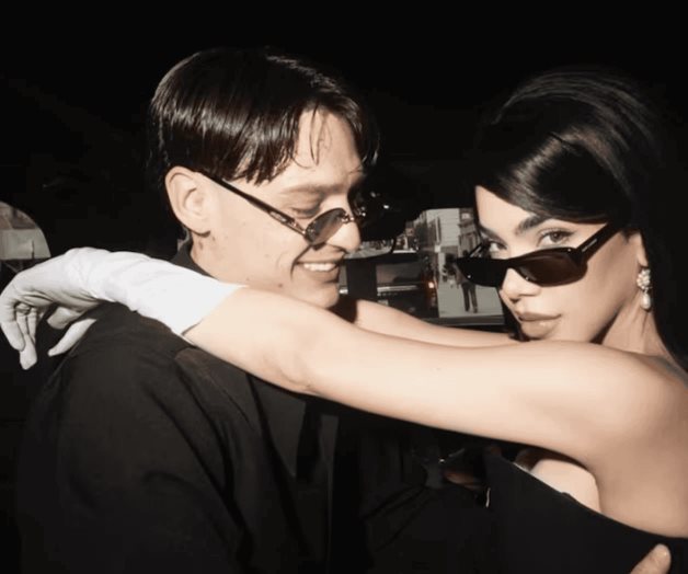 Peso Pluma y Kenia Os presumen su amor en NY Peso Pluma y Kenia Os presumen su amor en NY