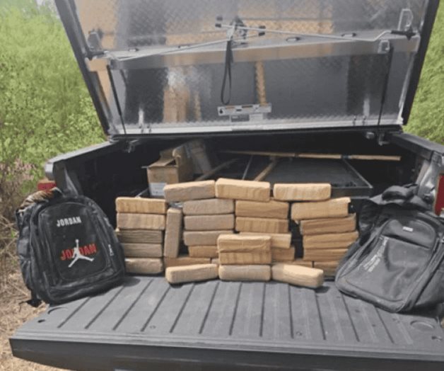 Realizan millonario decomiso de droga en Condado Starr