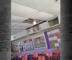 Escuela se está derrumbando