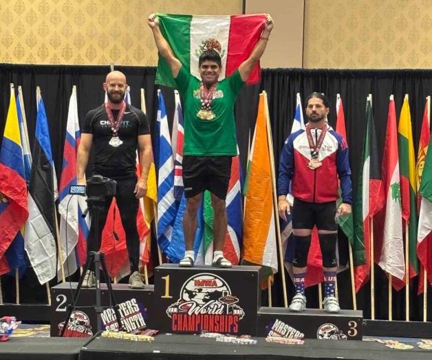 César "El Chango" Vallejo se corona Campeón Mundial de Halterofilia en Las Vegas César "El Chango" Vallejo se corona Campeón Mundial de Halterofilia en Las Vegas