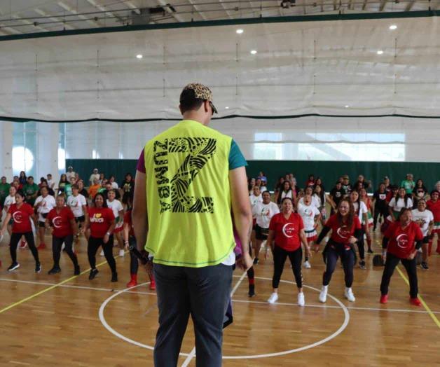 Buena respuesta en la Máster Class de Zumba Buena respuesta en la Máster Class de Zumba