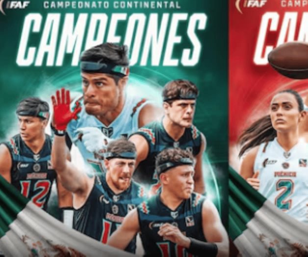 México se lleva doble oro de Flag football México se lleva doble oro de Flag football
