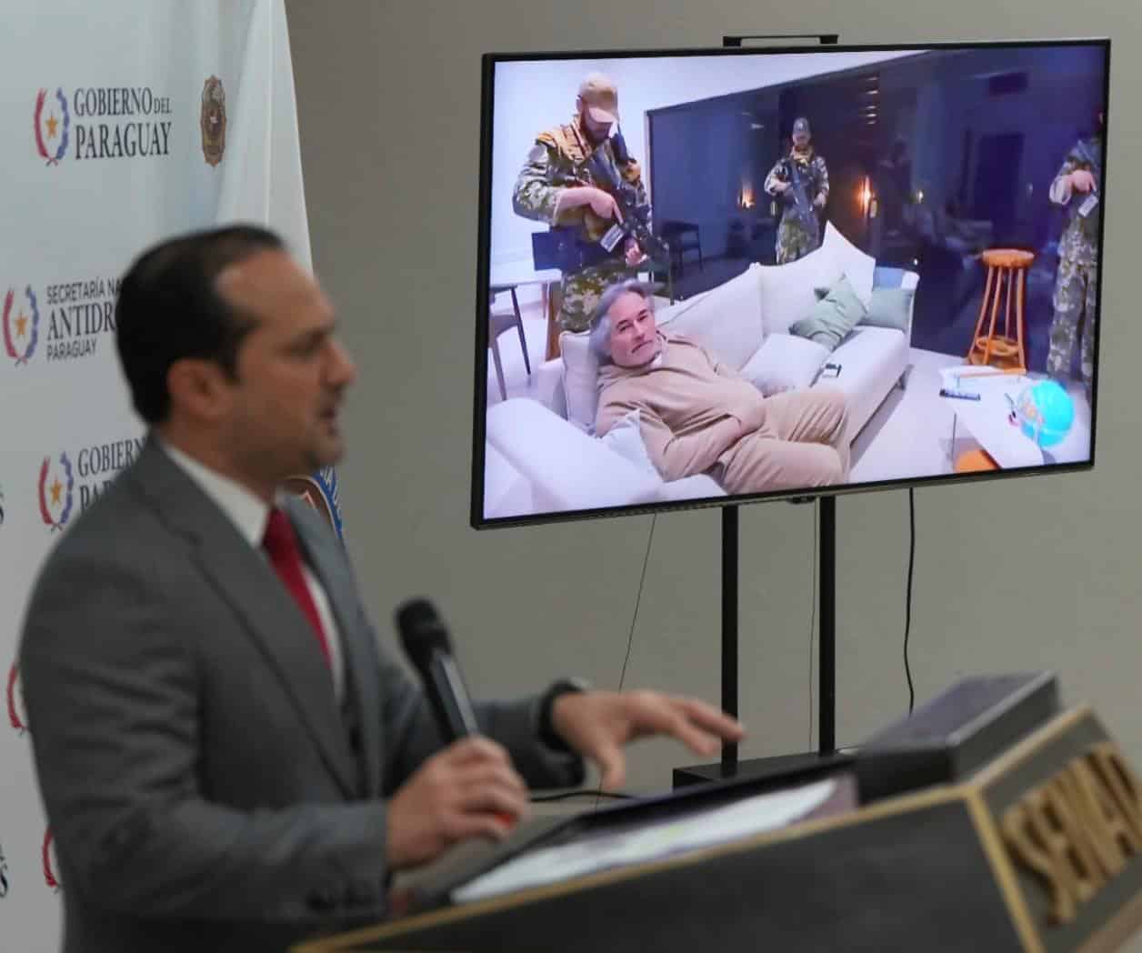 Paraguay cree que exfuncionario mexicano capturado quería montar red criminal