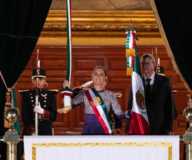 Con 22 vivas y énfasis en las mujeres, Sheinbaum dio su primer Grito de Independencia Con 22 vivas y énfasis en las mujeres, Sheinbaum dio su primer Grito de Independencia