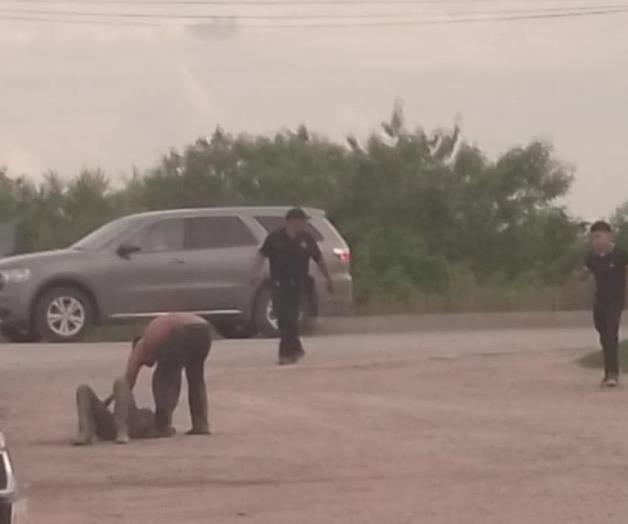 Policía detiene una riña campal Policía detiene una riña campal