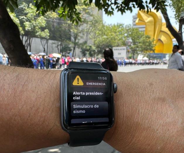Se activa alerta sísmica por simulacro Se activa alerta sísmica por simulacro