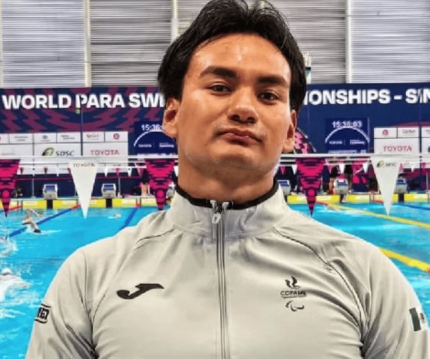 Ángel Camacho gana bronce en Mundial de Para Natación Ángel Camacho gana bronce en Mundial de Para Natación