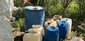 Hallan 16 sitios de concentración de sustancias químicas en Sinaloa