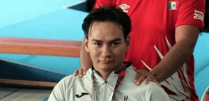 Conquista Ángel Camacho Bronce en Mundial de Para Natación