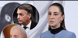 Presidenta de México apoya a Lula tras condena a Bolsonaro