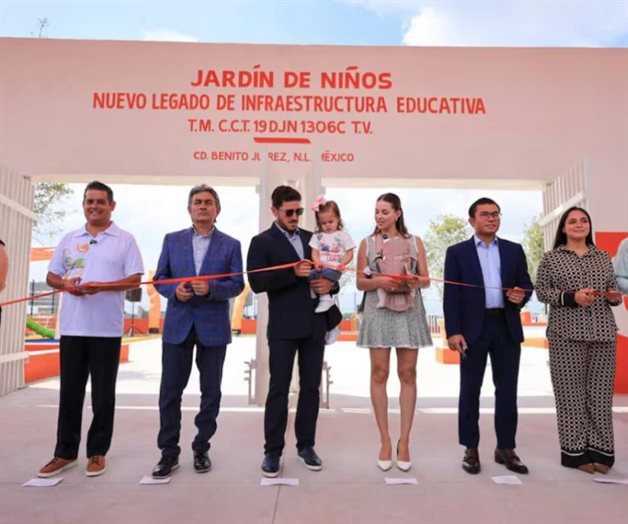 Gobernador inaugura Jardín de Niños y Lactario en Juárez, NL Gobernador inaugura Jardín de Niños y Lactario en Juárez, NL
