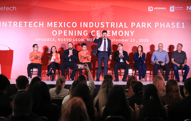 Samuel García inaugura nueva planta de Intretech en Apodaca, NL Samuel García inaugura nueva planta de Intretech en Apodaca, NL