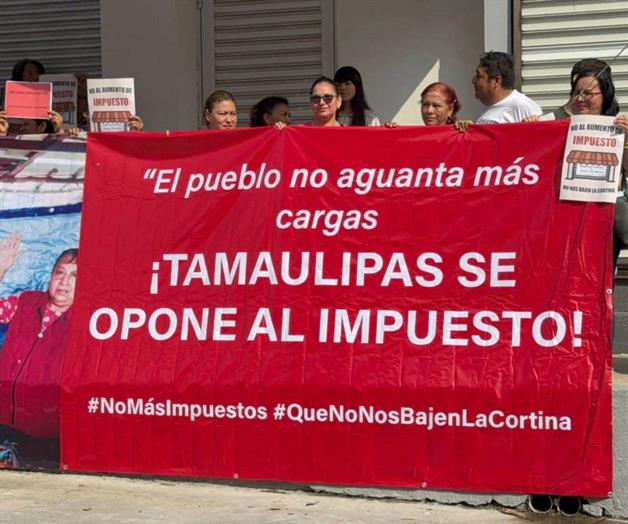 Protestan contra el IEPS en Tampico Protestan contra el IEPS en Tampico