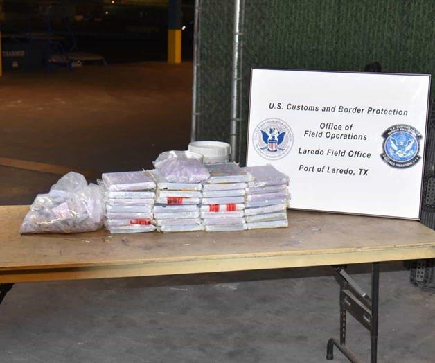 Asesta CBP fuerte golpe al tr&aacute;fico de enervantes