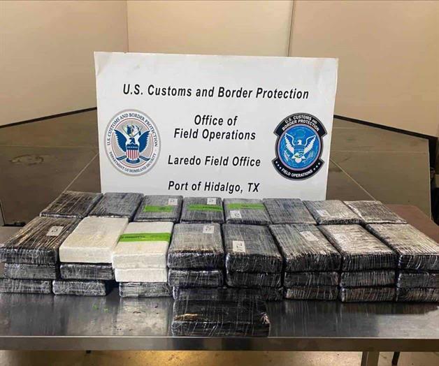CBP descubre millonaria carga de cocaína en puente de Pharr CBP descubre millonaria carga de cocaína en puente de Pharr