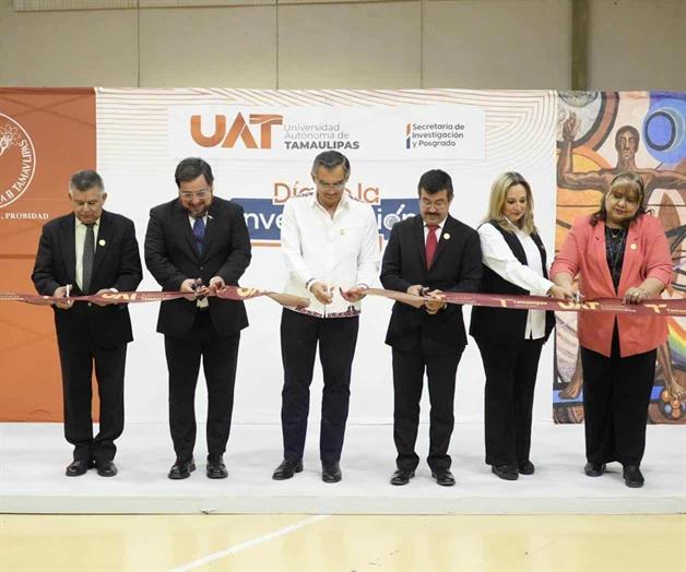 Gobernador y rector inauguran Día de la  Investigación UAT