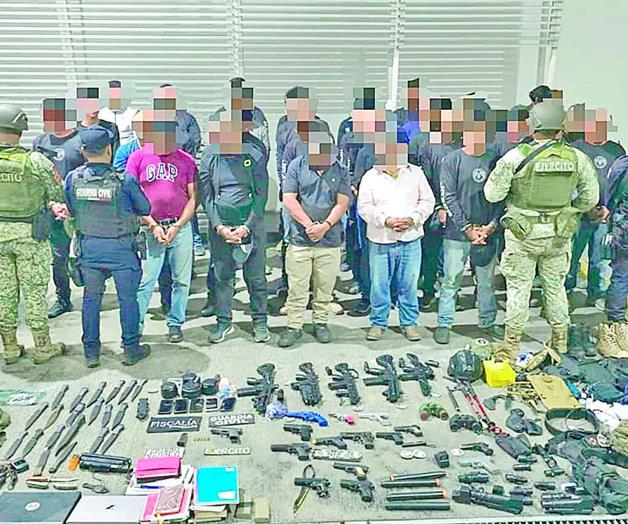 Detienen a 38 ligados a La Luz del Mundo Detienen a 38 ligados a La Luz del Mundo