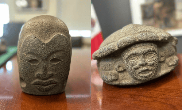 México expone en Nueva York piezas arqueológicas recuperadas México expone en Nueva York piezas arqueológicas recuperadas
