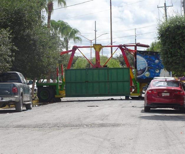 Piden vecinos, vedar juegos  mecánicos