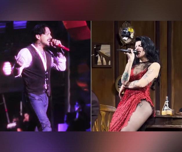 Nodal decidió que Ángela no subiría a cantar en su concierto Nodal decidió que Ángela no subiría a cantar en su concierto