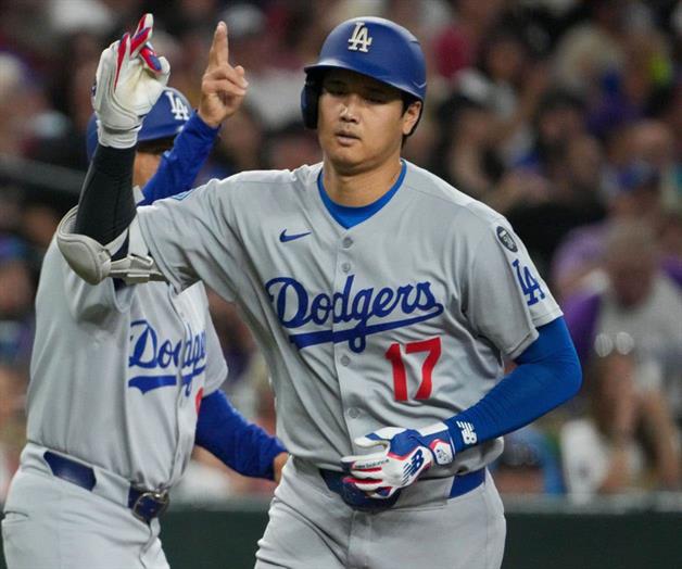 Ohtani conecta 54to jonrón, Dodgers vencen a D-backs y ganan su 12º título divisional en 13 años