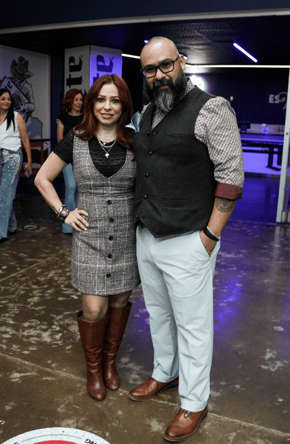 Liliana Lujan y Jerry Rivera.