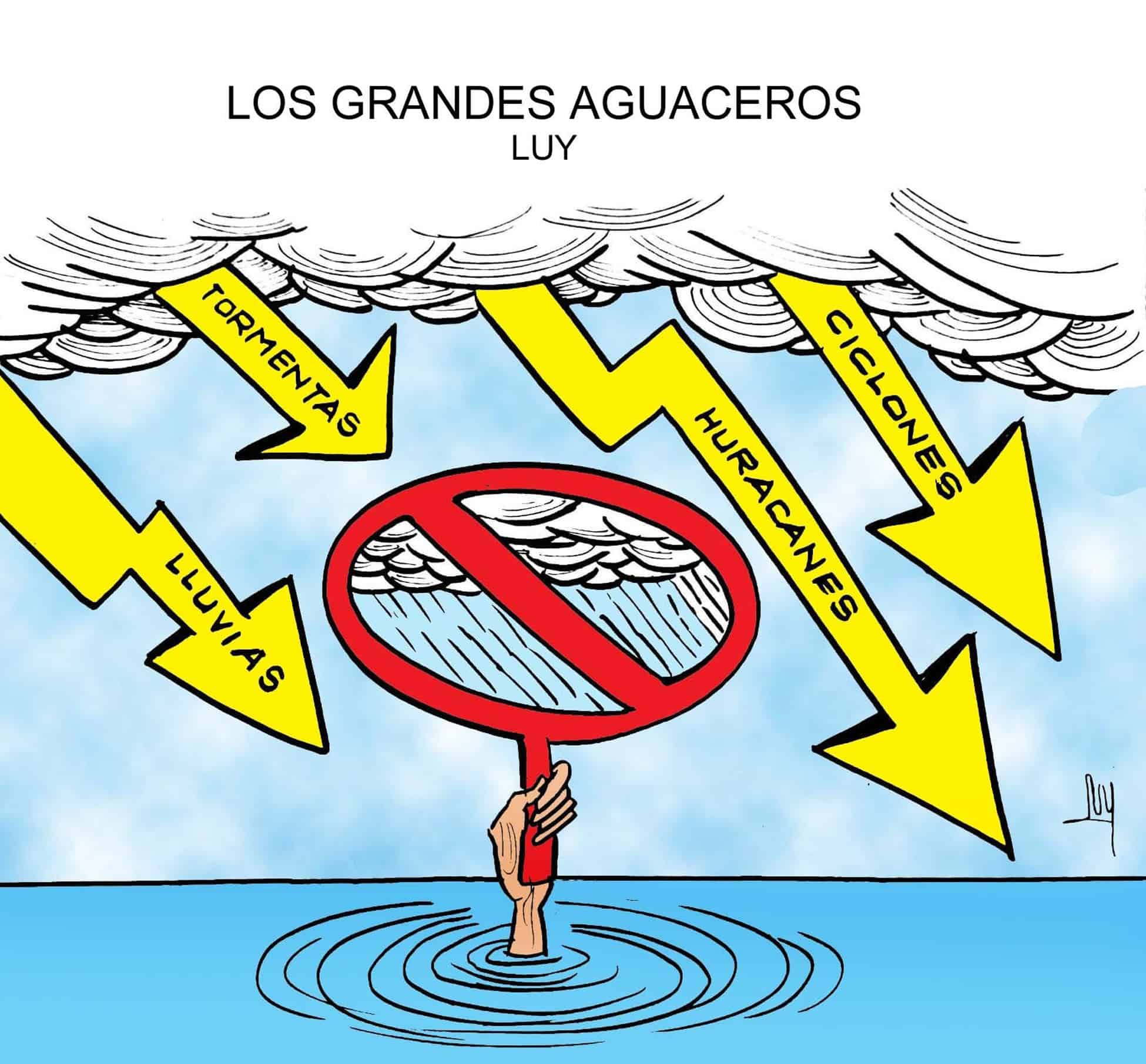 Los grandes aguaceros Los grandes aguaceros