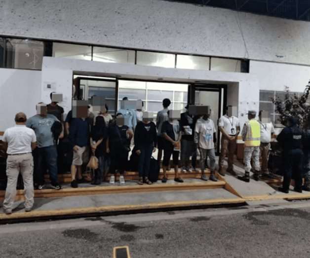 Rescata Semar a 16 migrantes en sur de Chiapas Rescata Semar a 16 migrantes en sur de Chiapas