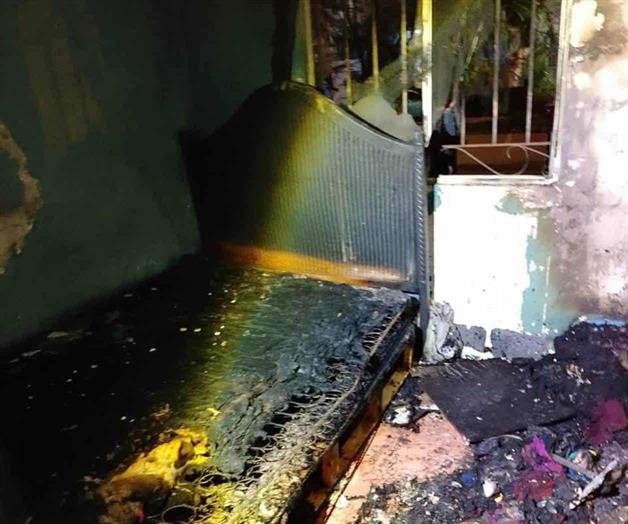 Descuido provoca incendio en casa Descuido provoca incendio en casa