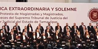 Llegan nuevos rostros al Poder Judicial de Tamaulipas