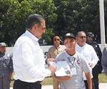 Niños con cáncer se vuelven Policías por un día con SSPT