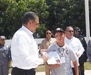 Niños con cáncer se vuelven Policías por un día con SSPT
