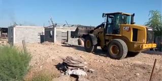 Desalojan a familias de la colonia 23 de Marzo de Reynosa