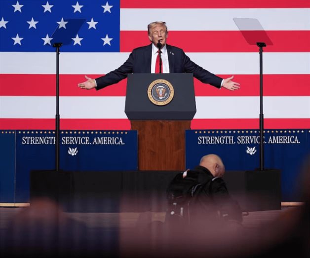 Trump dijo al Congreso que EU estaba en conflicto armado con cárteles Trump dijo al Congreso que EU estaba en conflicto armado con cárteles