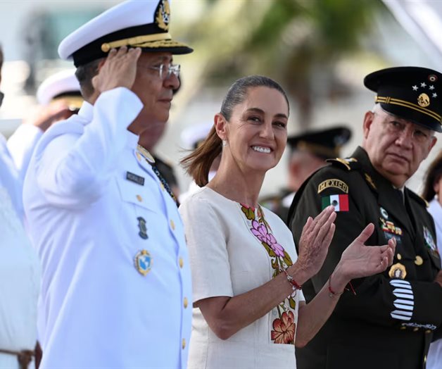 Sheinbaum, ante la Armada: "La corrupción es la traición a todos los valores, es deslealtad" Sheinbaum, ante la Armada: "La corrupción es la traición a todos los valores, es deslealtad"