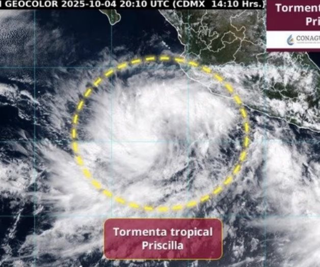 Huracán Priscilla azota el oeste de México con intensas lluvias y fuertes vientos Huracán Priscilla azota el oeste de México con intensas lluvias y fuertes vientos
