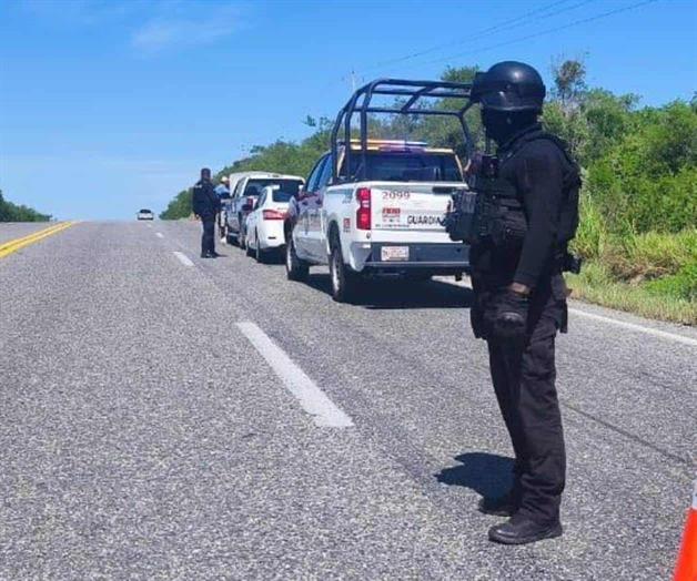 Aseguran explosivos y armas en Miguel Alemán Aseguran explosivos y armas en Miguel Alemán