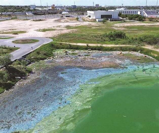 Contaminan la laguna La Escondida Contaminan la laguna La Escondida