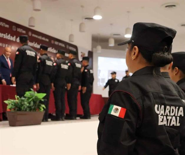 Se integran 48 nuevos policías a Guardia Estatal Se integran 48 nuevos policías a Guardia Estatal