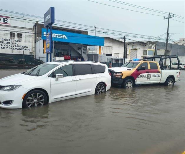 Se registran hasta 125 milímetros de lluvia en zona sur de Tamaulipas Se registran hasta 125 milímetros de lluvia en zona sur de Tamaulipas