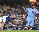 Phillies vencen a Dodgers y obligan cuarto partido en Playoffs