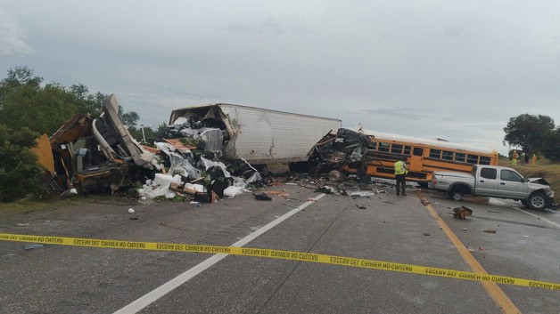 Secuencia de accidentes en Tamaulipas