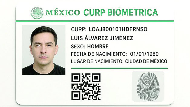 Por arrancar la Curp Biométrica