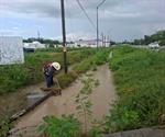 Atiende municipio encharcamientos  en Col. Paso Real