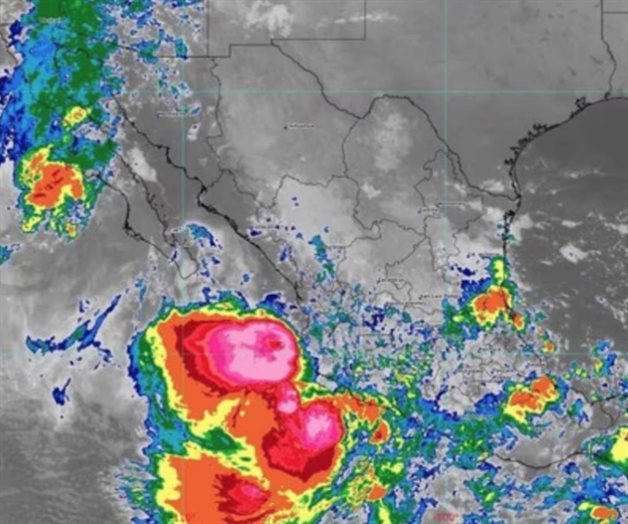Tormenta tropical Raymond se desplaza por costas mexicanas